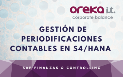 Gestión de periodificaciones contables en S/4HANA  con Accrual Engine