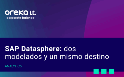 SAP Datasphere:dos modelados y un mismo destino