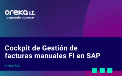 Cockpit de Gestión de facturas manuales FI en SAP