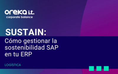 SUSTAIN:Cómo gestionar la sostenibilidad SAP en tu ERP