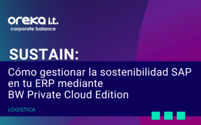SUSTAIN:Cómo gestionar la sostenibilidad SAP en tu ERP