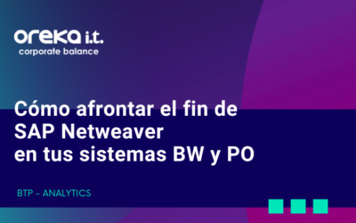 ¿Y después de NetWeaver?Evolucionando BW y PO hacia Datasphere e Integration Suite