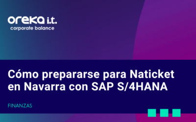 Cómo prepararse para NATICKET en Navarracon SAP S/4HANA