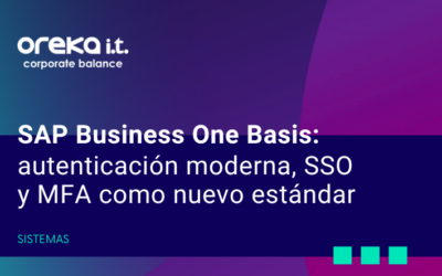 SAP Business One Basis:autenticación moderna, SSO y MFA como nuevo estándar